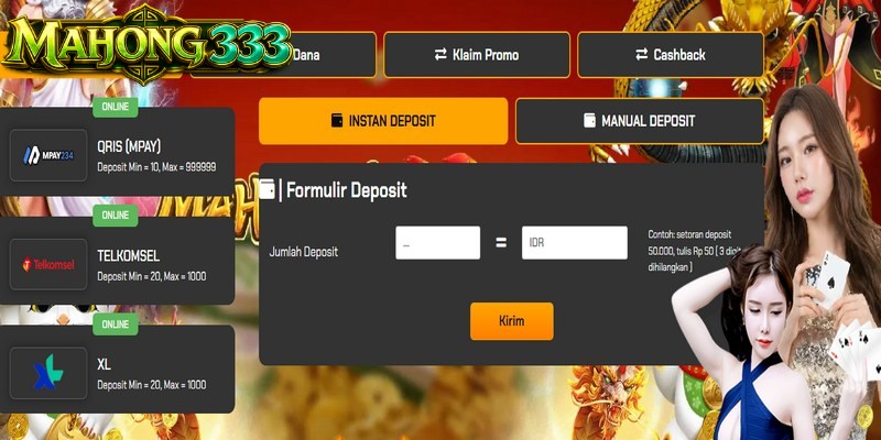 Keunggulan Sistem Deposit Mahjong333 yang Sederhana dan Praktis
