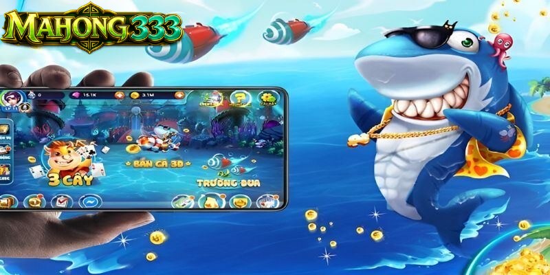 Berburu monster laut dalam wahana Fishing Game untuk meraih imbalan