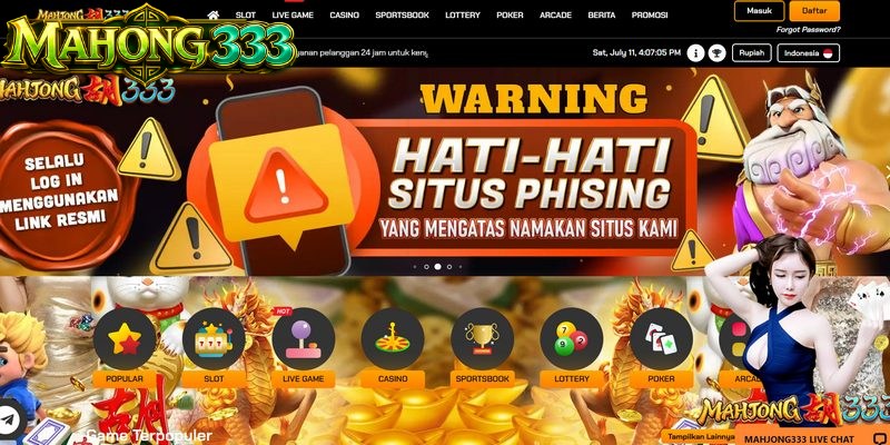 Syarat Withdraw Mahjong333 yang Harus Dipenuh